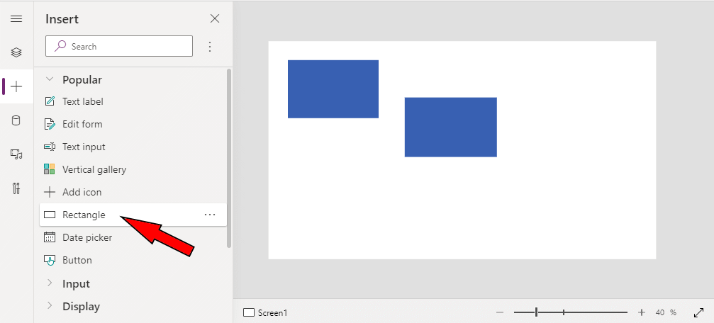 PowerApps Add Panes